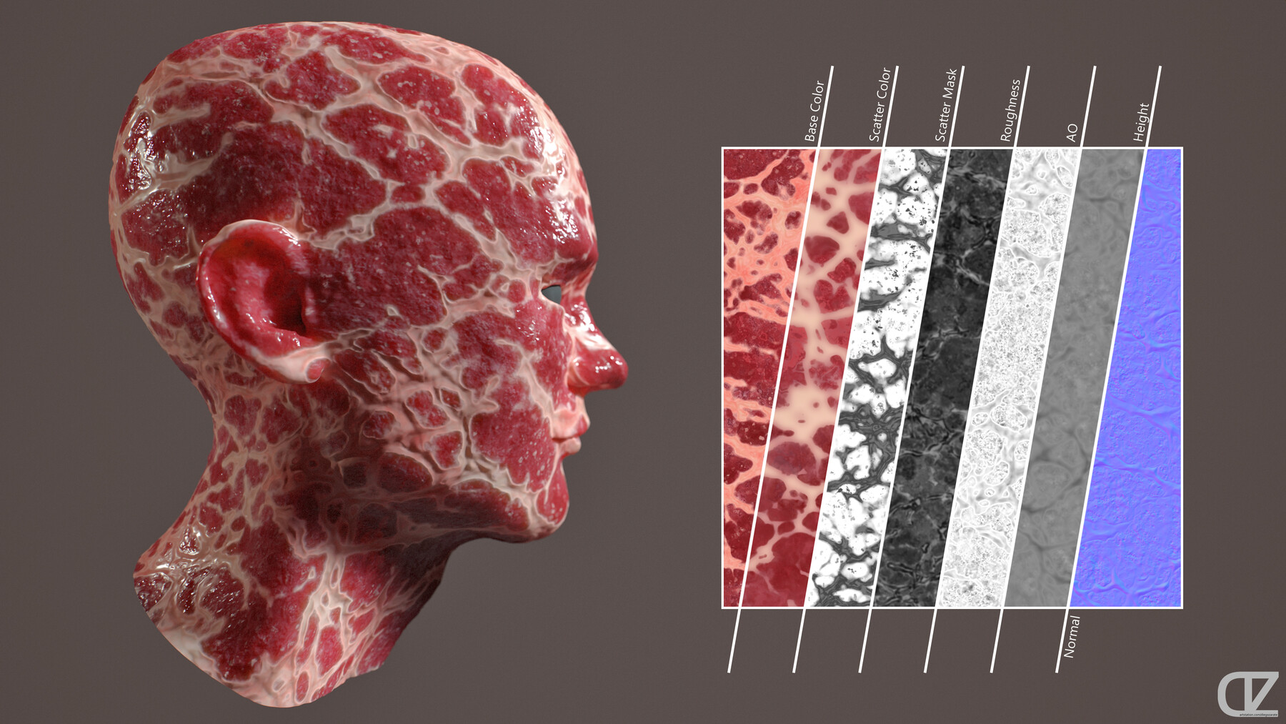 ArtStation - PBR - MEAT 2023 - 4K MATERIAL | Game Assets