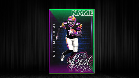 Custom Sports trading card V2