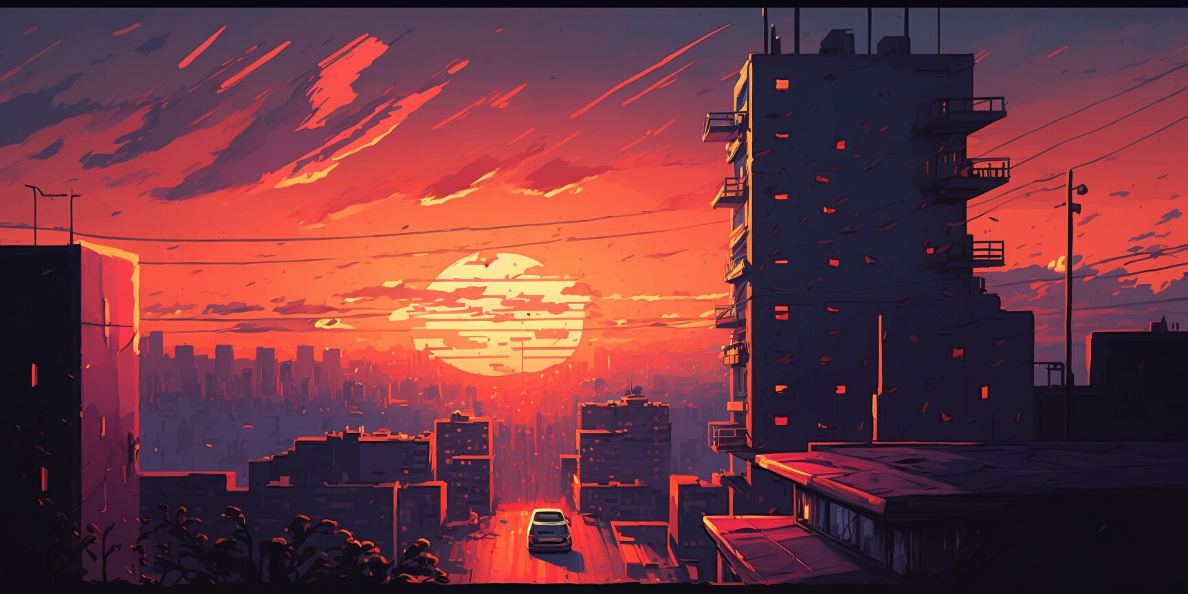 ArtStation - 37 Beautiful sunset artwork collection | Artworks