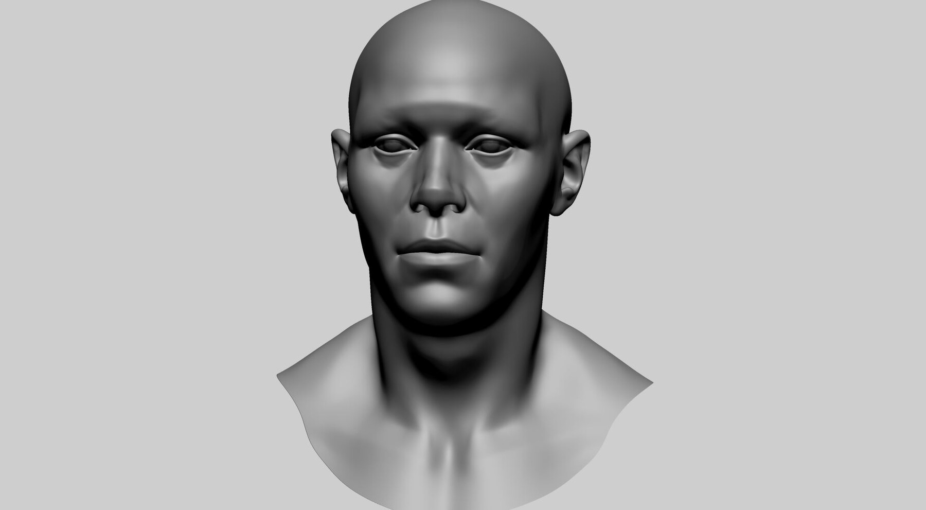 ArtStation - Base Male Head H | Resources