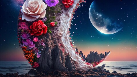 rose moon