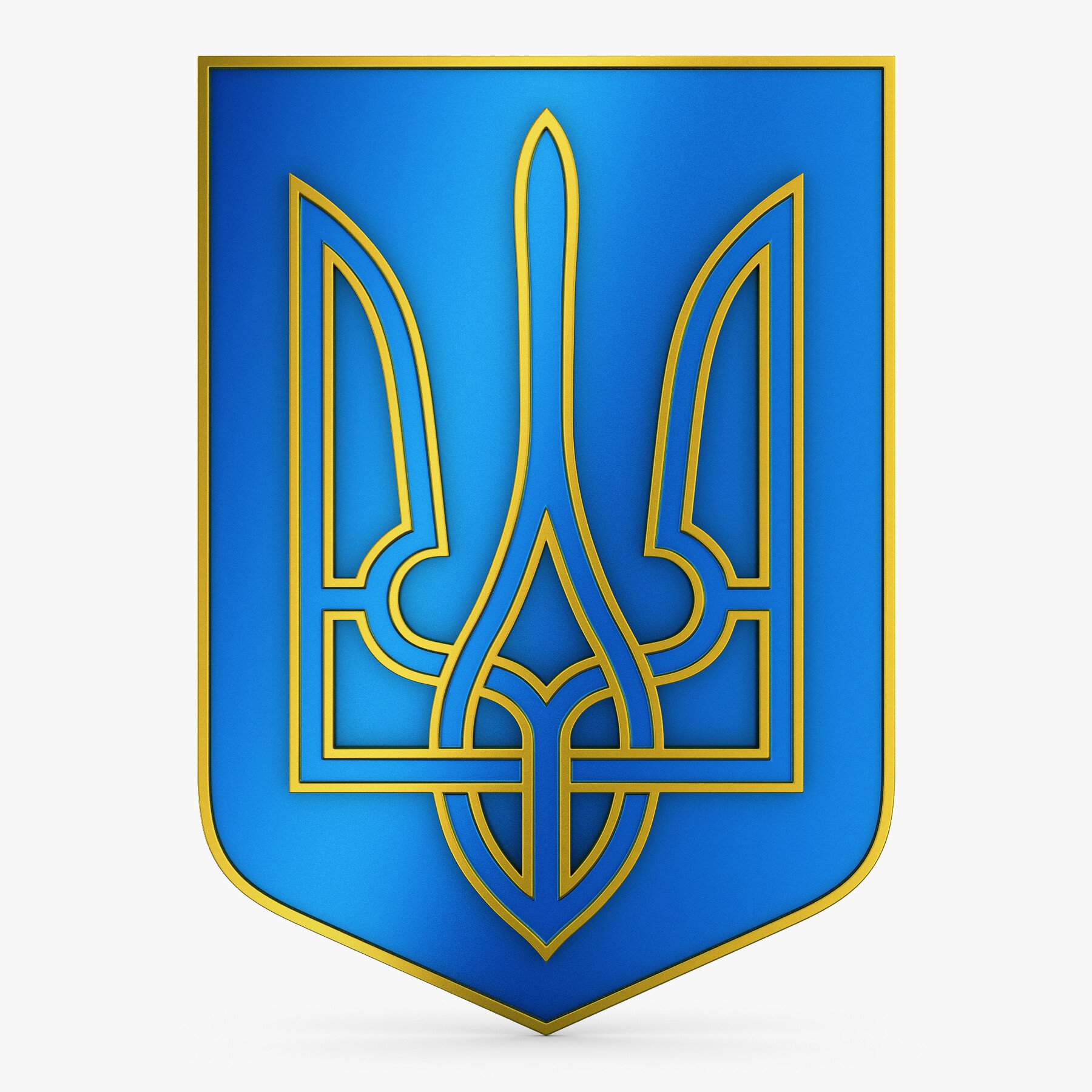 ArtStation - Ukraine State Emblem M 8 | Resources