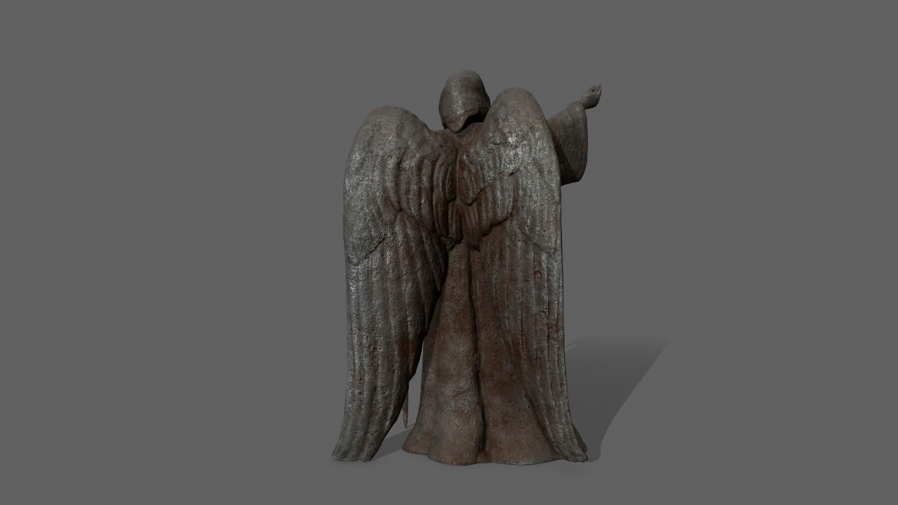 ArtStation - Angel Statue 2 | Game Assets
