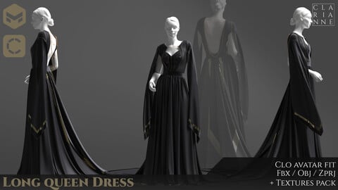 Long Queen Dress