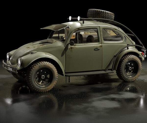 ArtStation - Off road Beetle Model | Resources