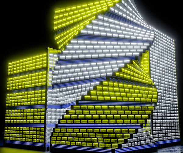 ArtStation - Building 002 - Geometry Nodes Building Generator for ...