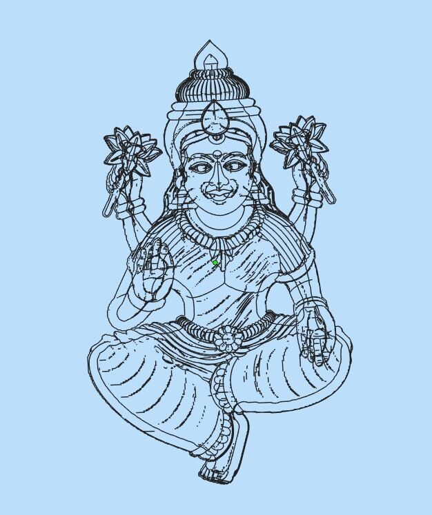Goddess Lakshmi Pencil Sketches | Pencil sketch images, Art drawings  sketches creative, Sketches
