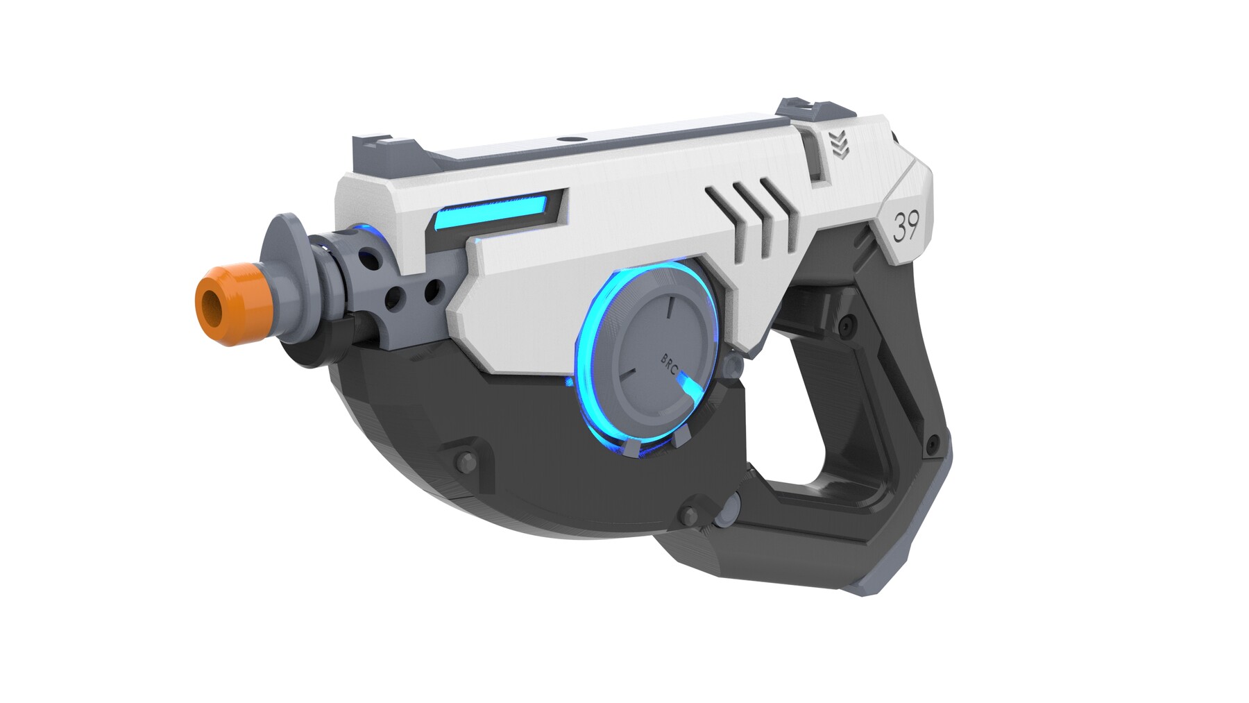 ArtStation - Tracer Blaster Original Skin - Overwatch - Printable 3d ...