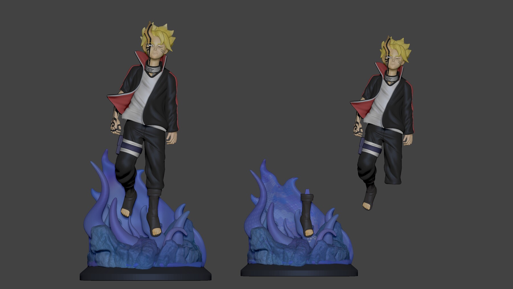 KARMA BORUTO - NARUTO - BORUTO 3D model 3D printable