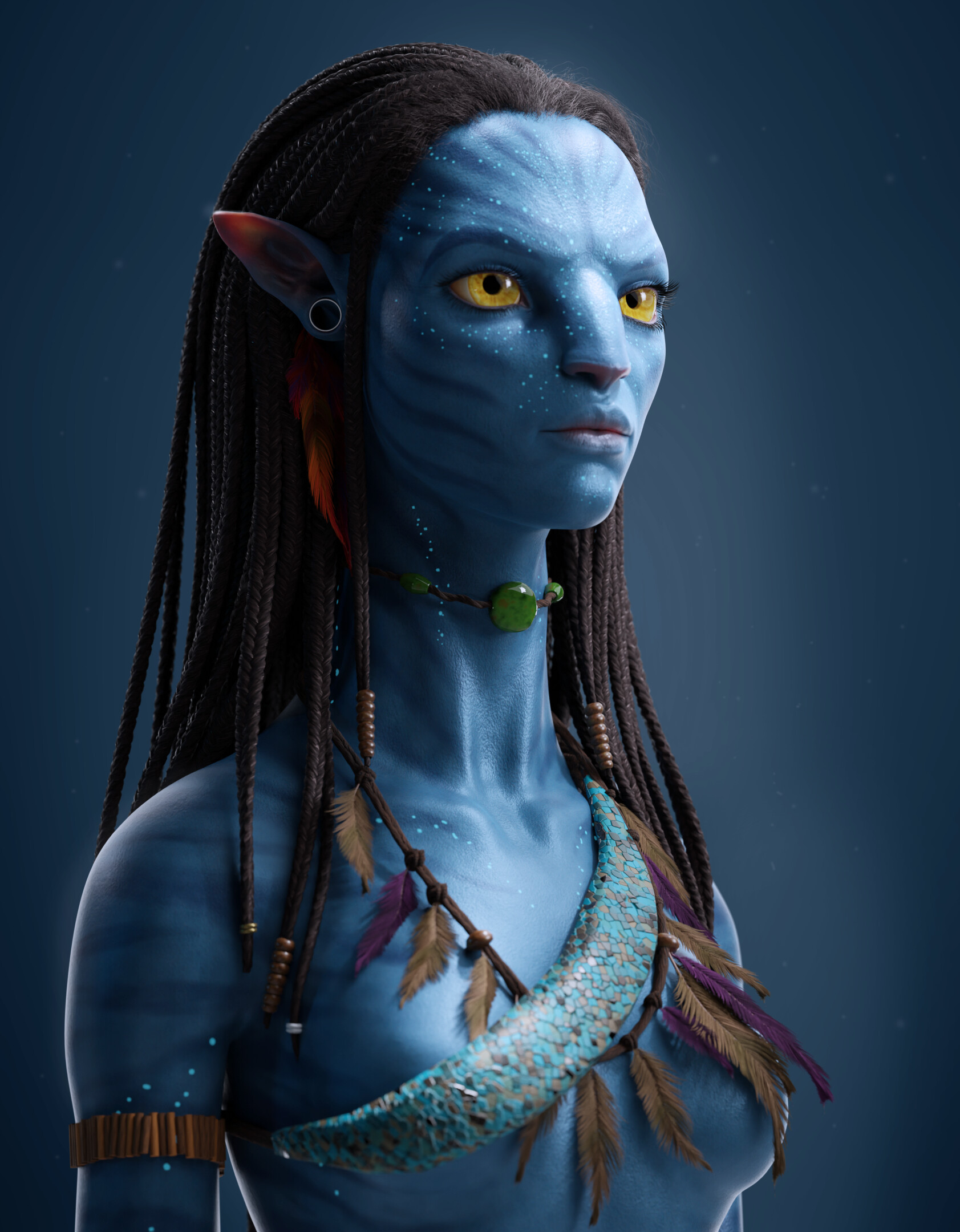 Artstation Avatar Character Modeling Blender Full Videos Recorded