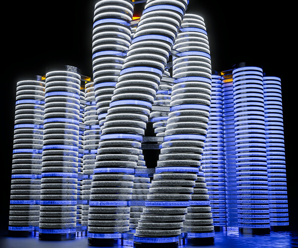 ArtStation - Building 005 - Geometry Nodes Building Generator for ...