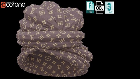 LOUIS VUITTON TURBAN Low-poly