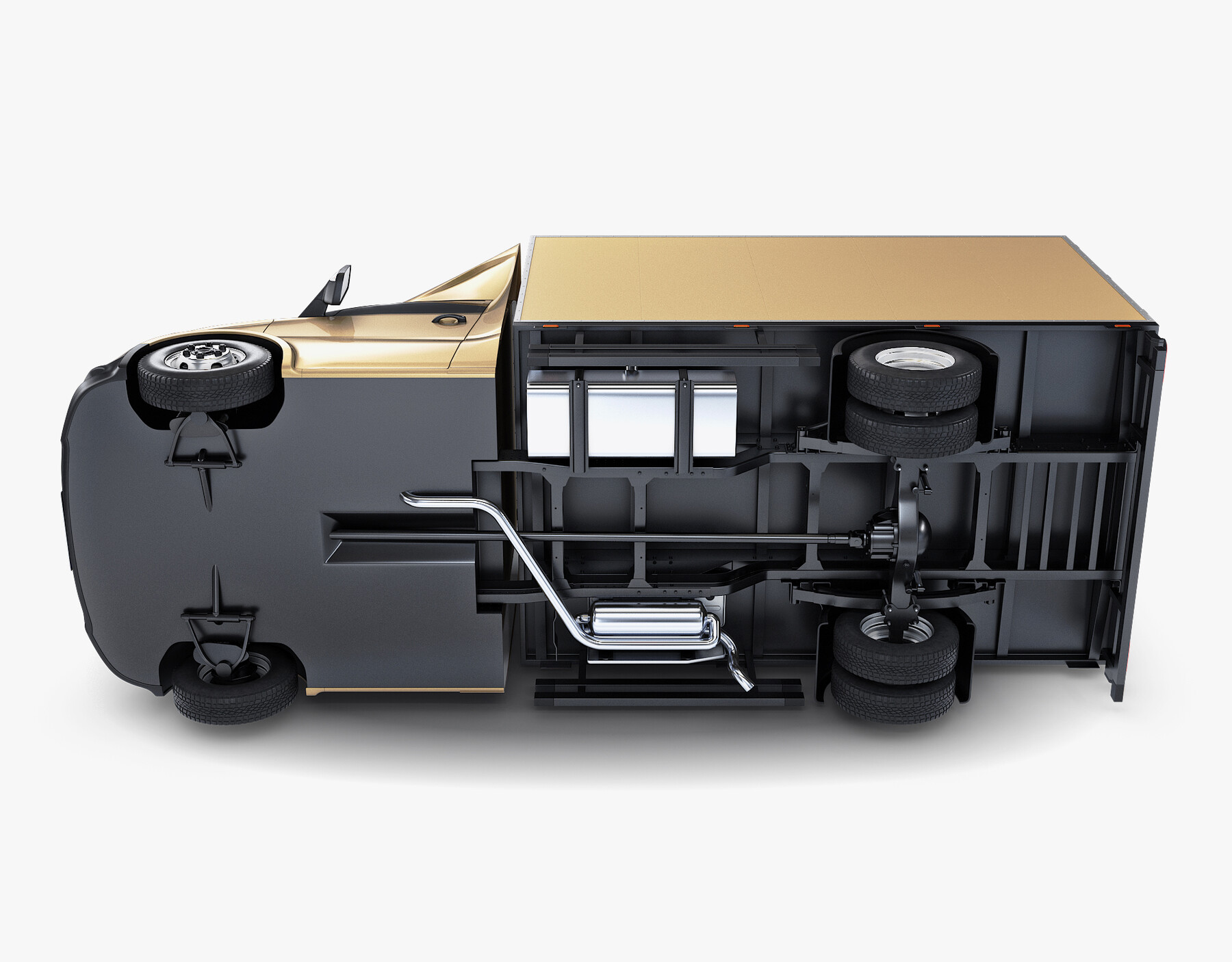 ArtStation - Generic Box Truck M 2 | Resources