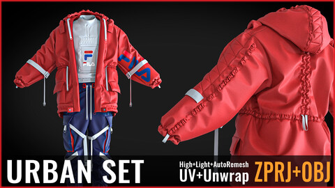 Urban Set. MD Project+OBJ