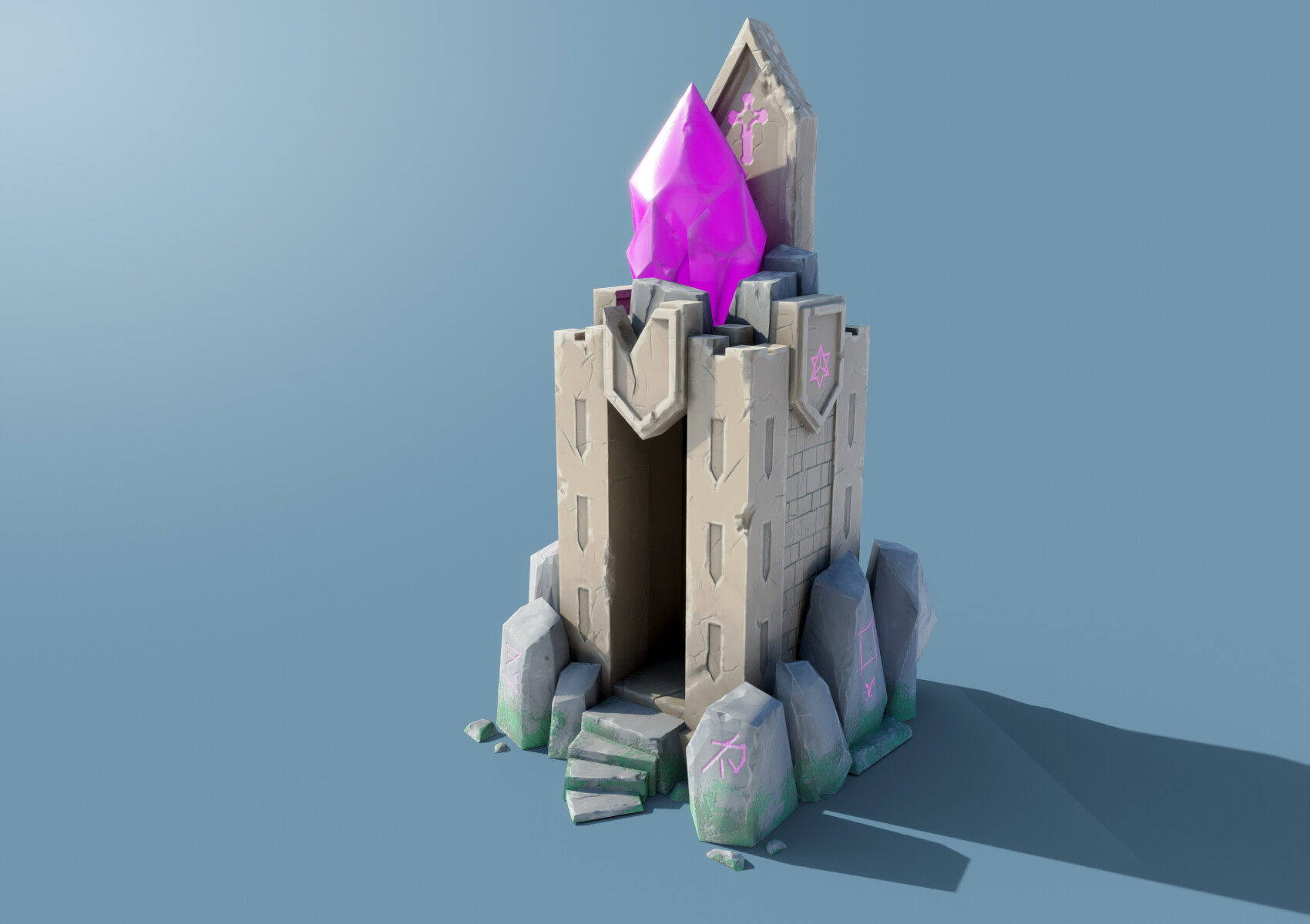 ArtStation - Magic Tower - game ready model | Game Assets