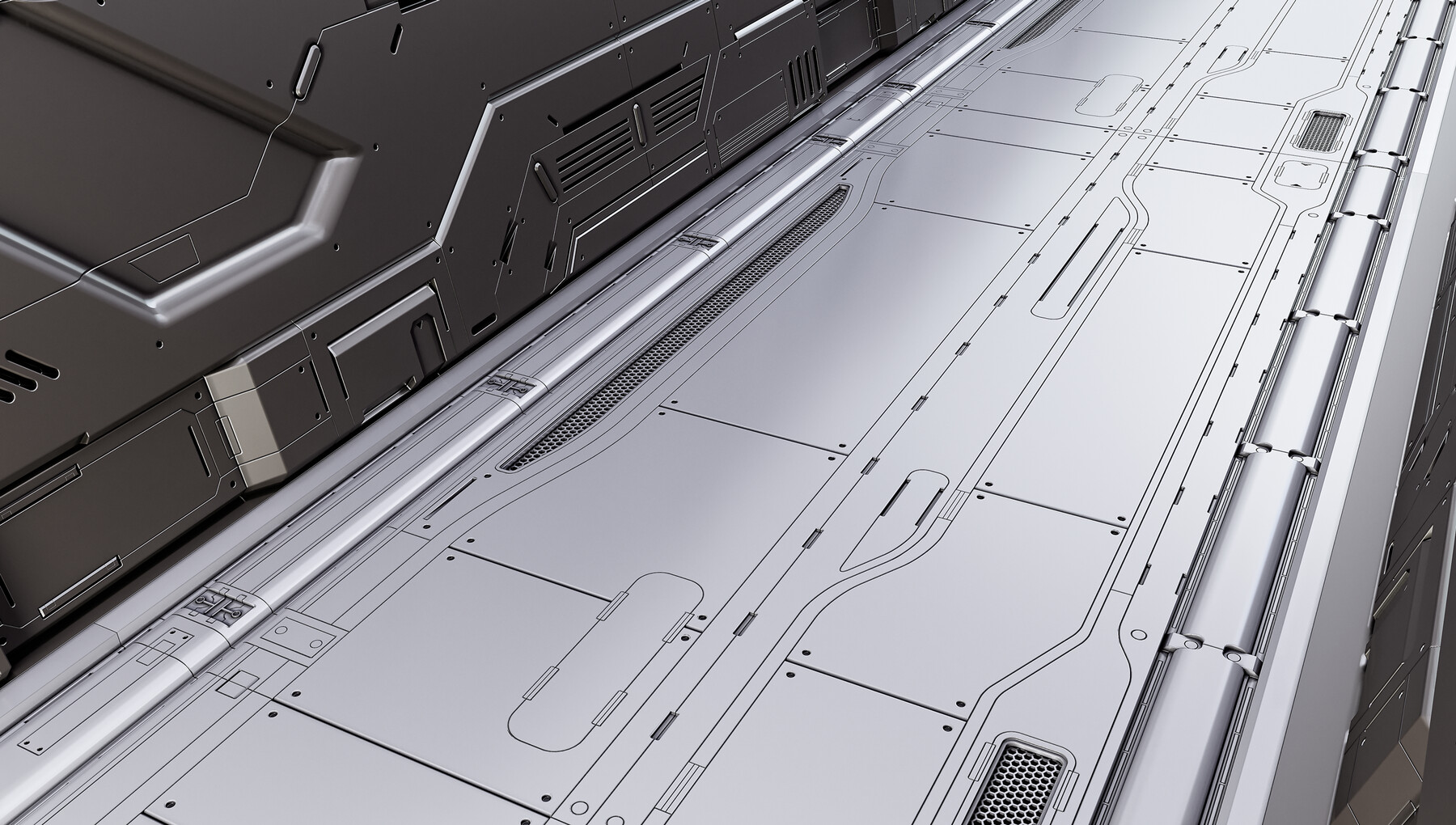 ArtStation - SCI-FI FLOOR PANELS VOL.02 | Resources