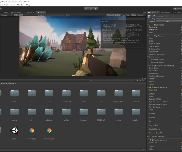ArtStation - Unity Template - FPS Game | Game Assets