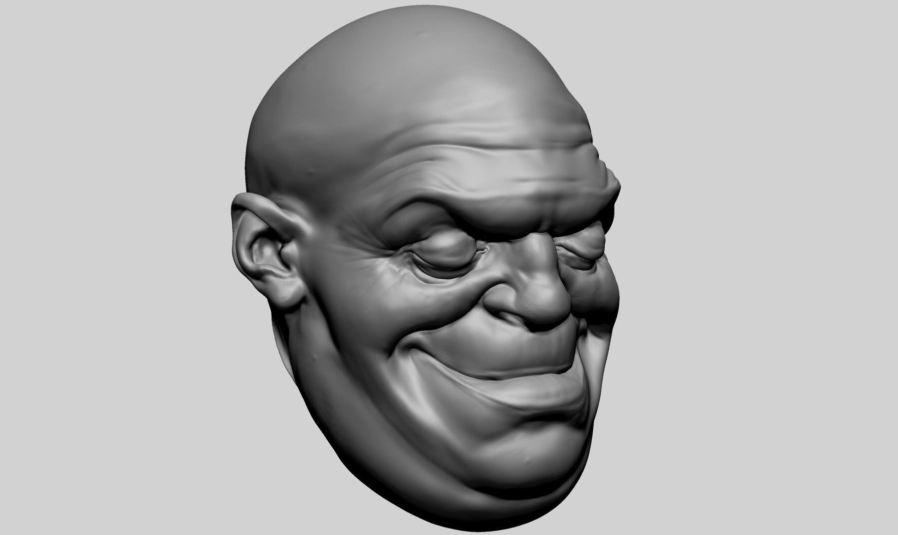 ArtStation - Speed Sculpt - Male Head B | Resources