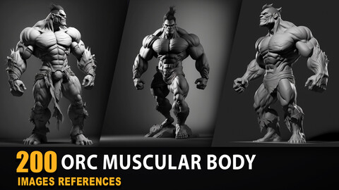 200 Orc Muscular Body