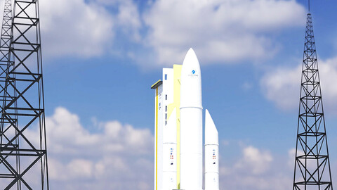 Ariane 5 with Launcher