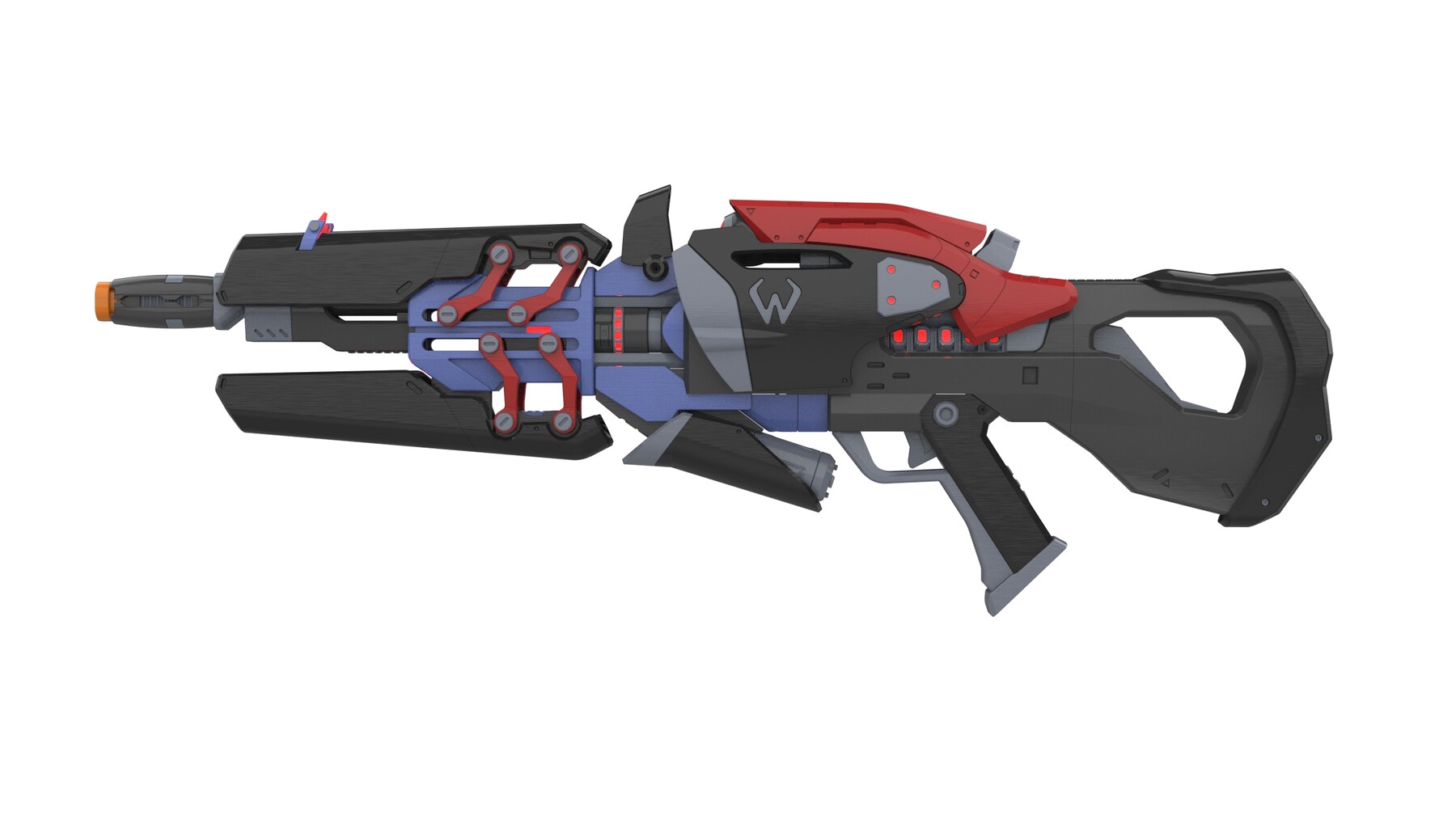 ArtStation Widowmaker Noire Skin Overwatch Printable 3d model STL files Resources
