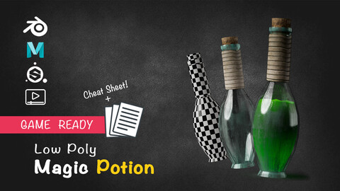 Tutorial: Magic Potion Game Asset