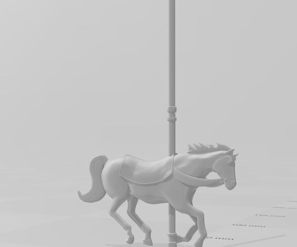 ArtStation - Carousel 3D model and 3d printable extra files | Resources