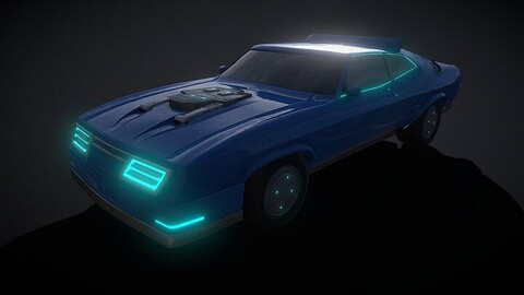 Ford Falcon Retro Futuristic