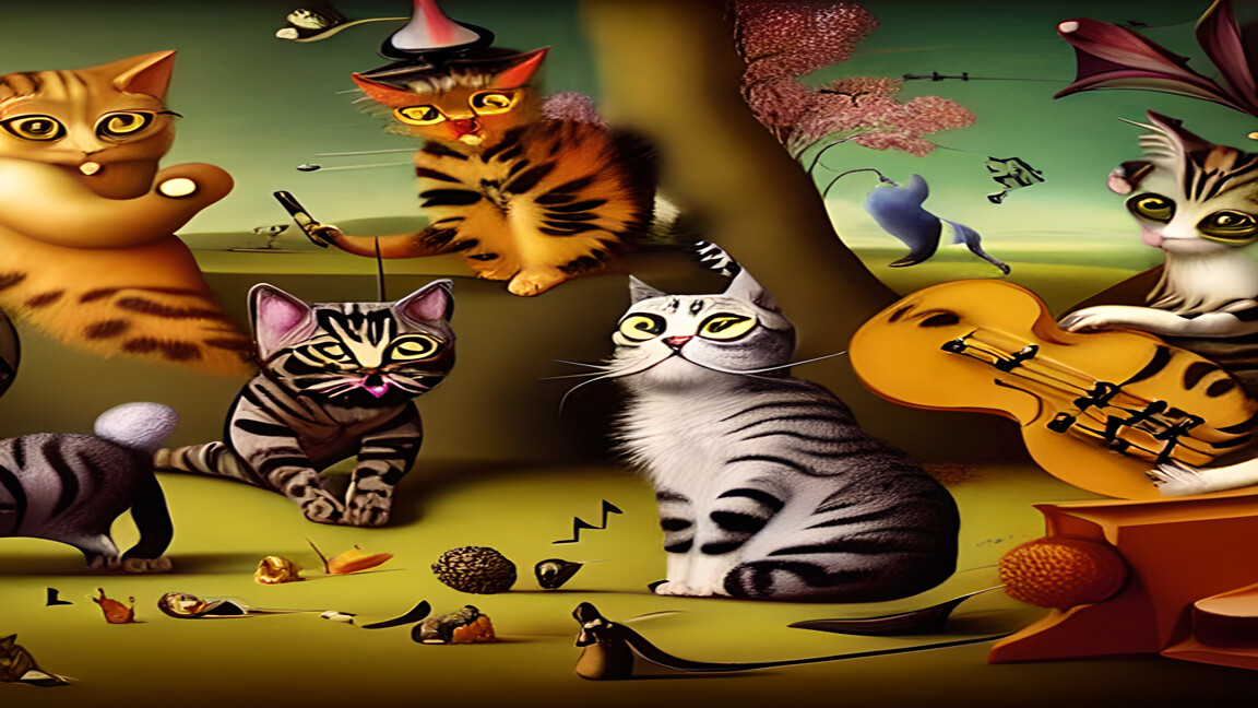 ArtStation Jazz Cats Ready To Rehearse Artworks