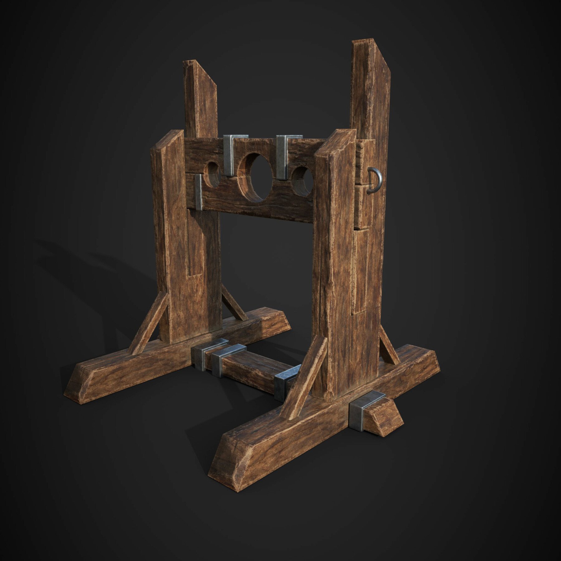 Artstation - Medieval Pillory 