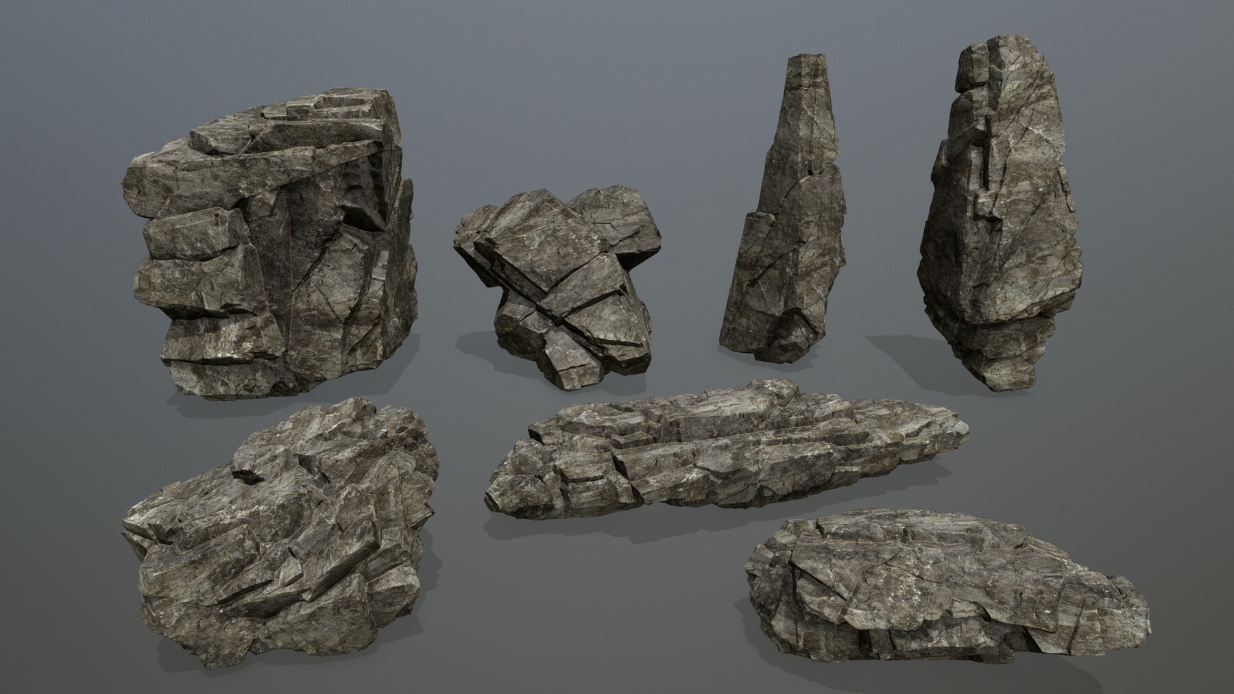 ArtStation - rocks | Game Assets