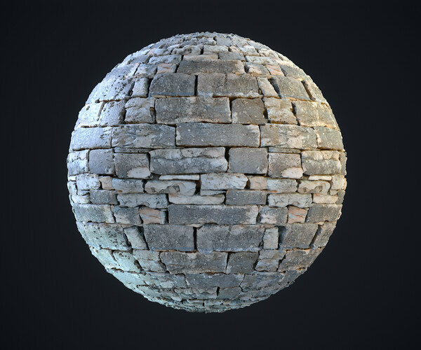 Image showcasing ArtStation - Mountain Village Stone Walls | Resources