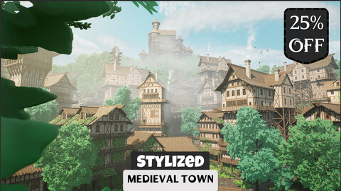 Modular Medieval Town - Medieval Village - Medieval City