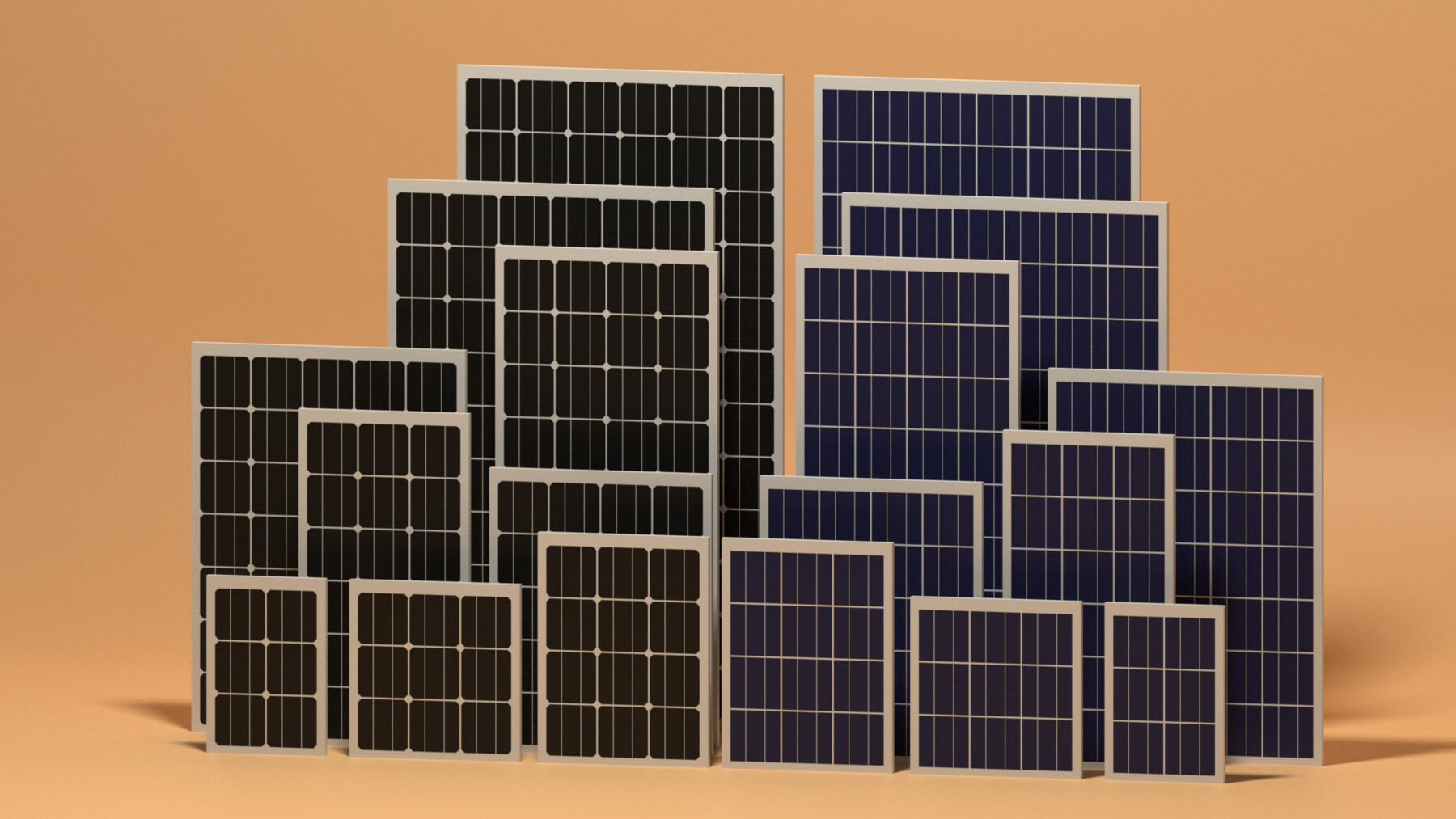 ArtStation - Solar Panels Collection 3d model | Resources