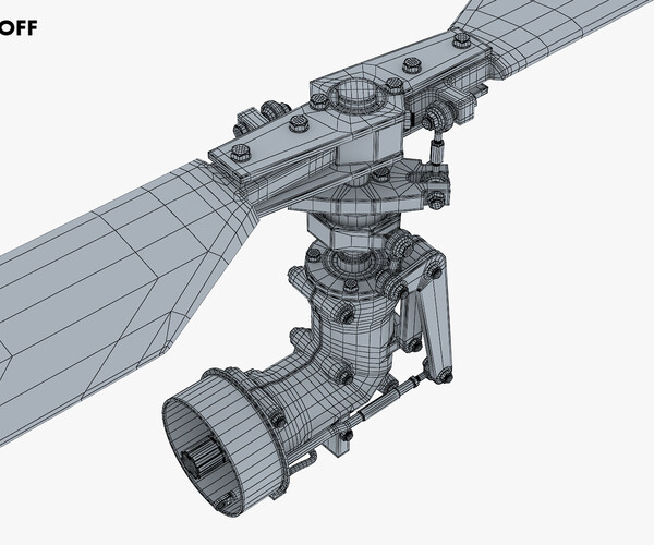 ArtStation - Helicopter Rotor System v 1 | Resources