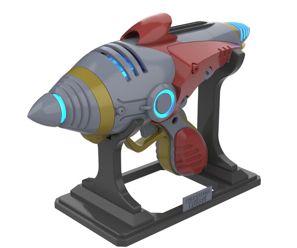 ArtStation - Alien Blaster - Fallout - Printable 3d model - STL files ...