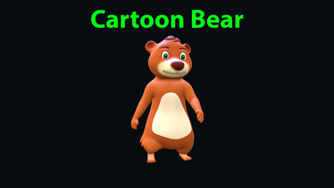 Toon Bear Animated