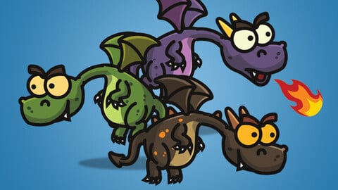 Cartoon Dragon