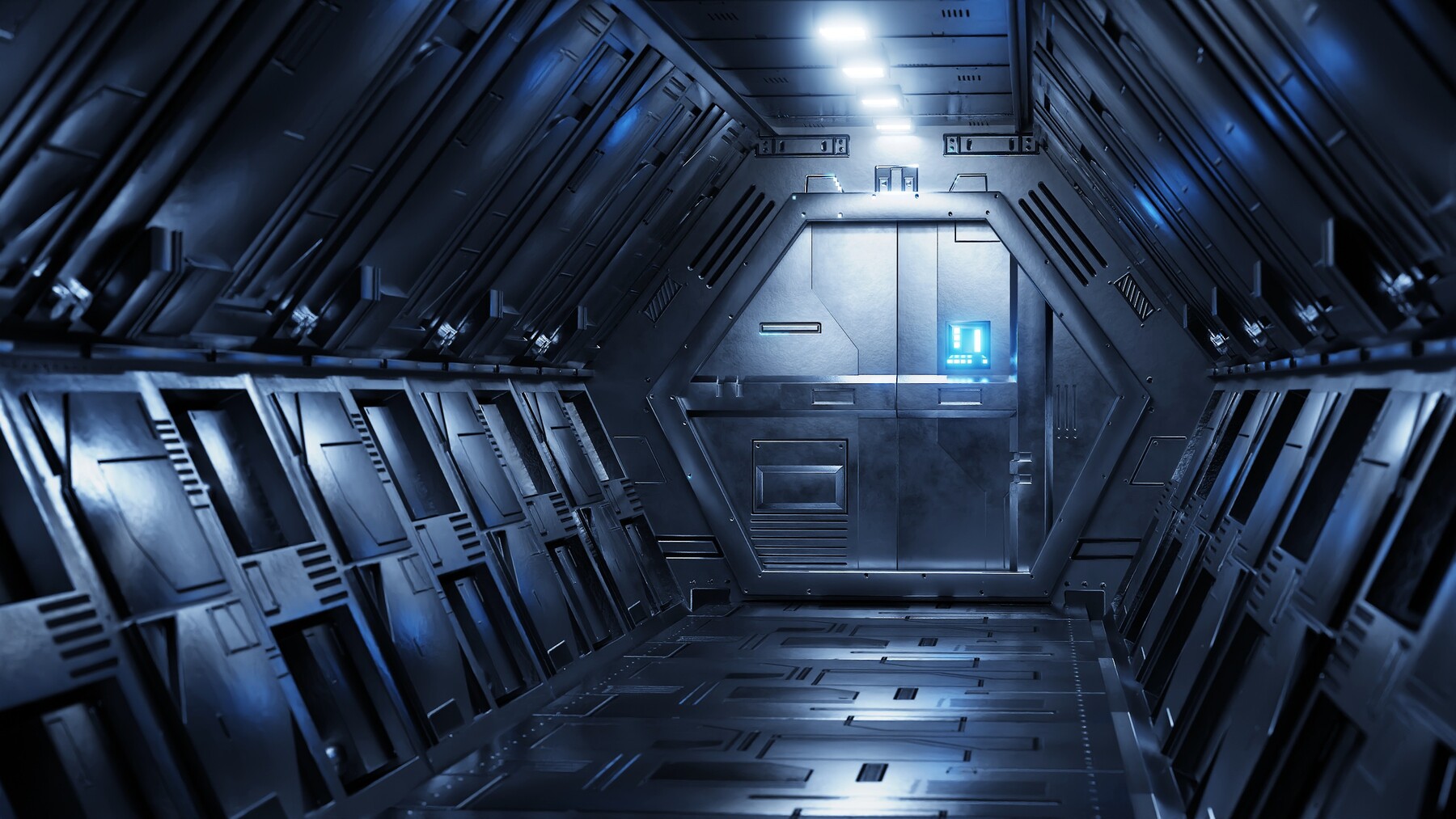 ArtStation SciFi Airlock Corridor Resources