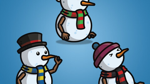 Snowman Character Pack