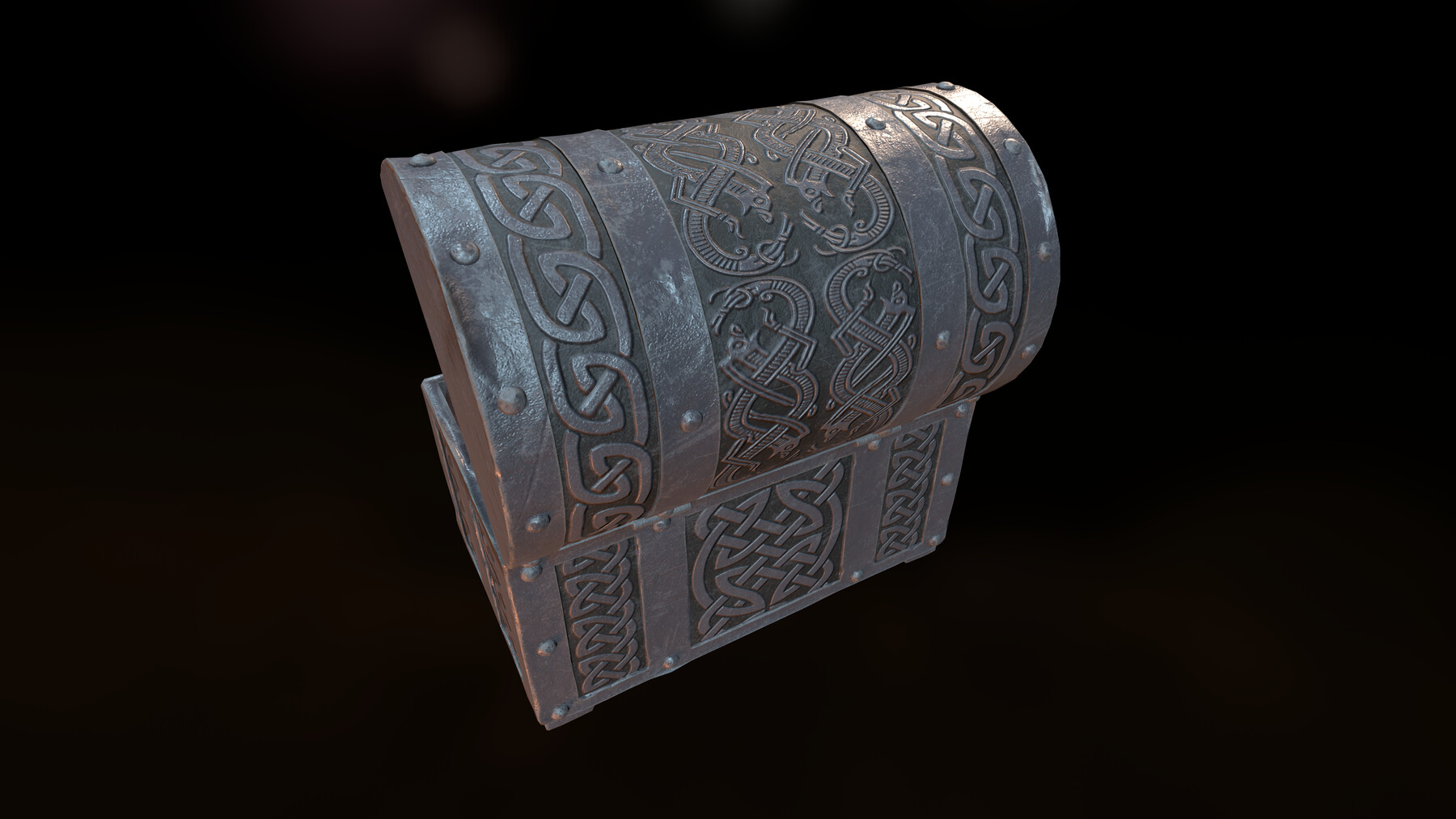 ArtStation Mimic Chest Game Assets   File 