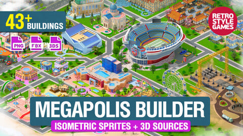 Megapolis City Builder - Isometric Ultimate Pack