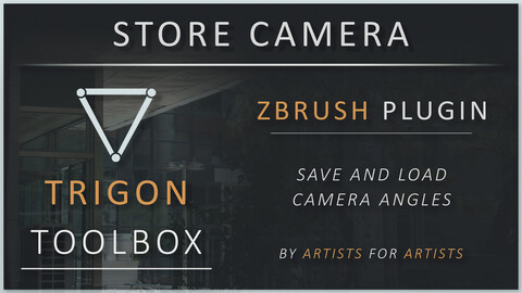 Store Camera - ZBrush Plugin