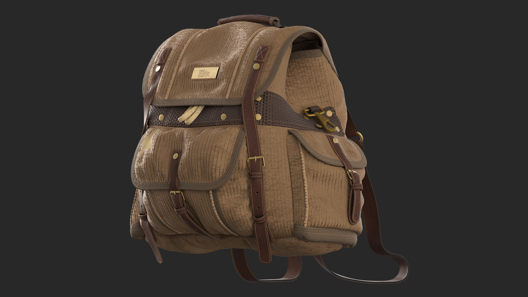 ArtStation - Procces of Creating Backpack 1 - Marvelous / CLO Project ...