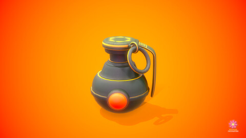 Stylized Grenade