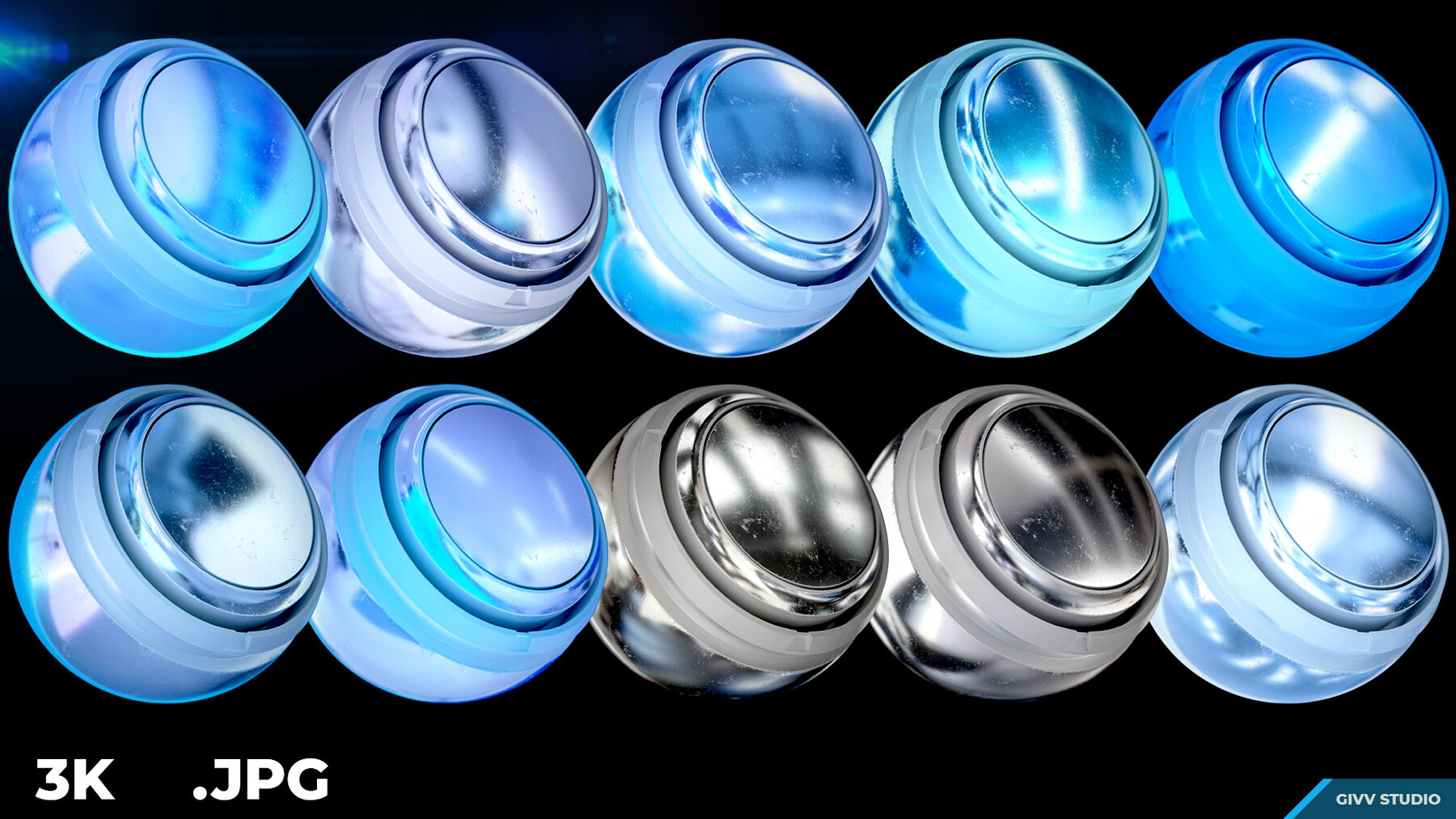 ArtStation - 100 Studio Light HDRI Vol 3 | Resources