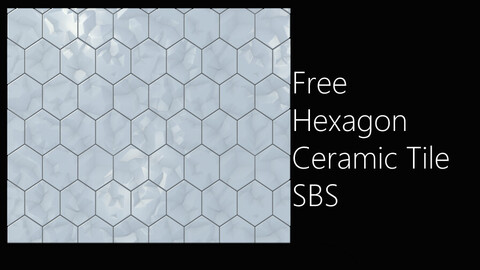 FREE Hexagon Ceramic Tiles With Raw Surface Ӏ SBS