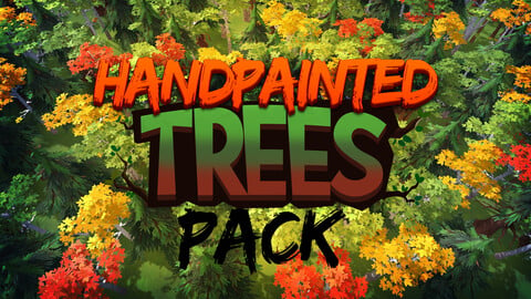 Handpainted Trees Pack