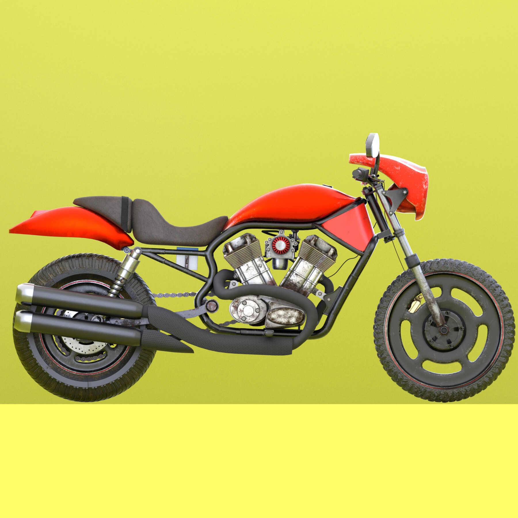 ArtStation - Chinese motorbike HD | Resources