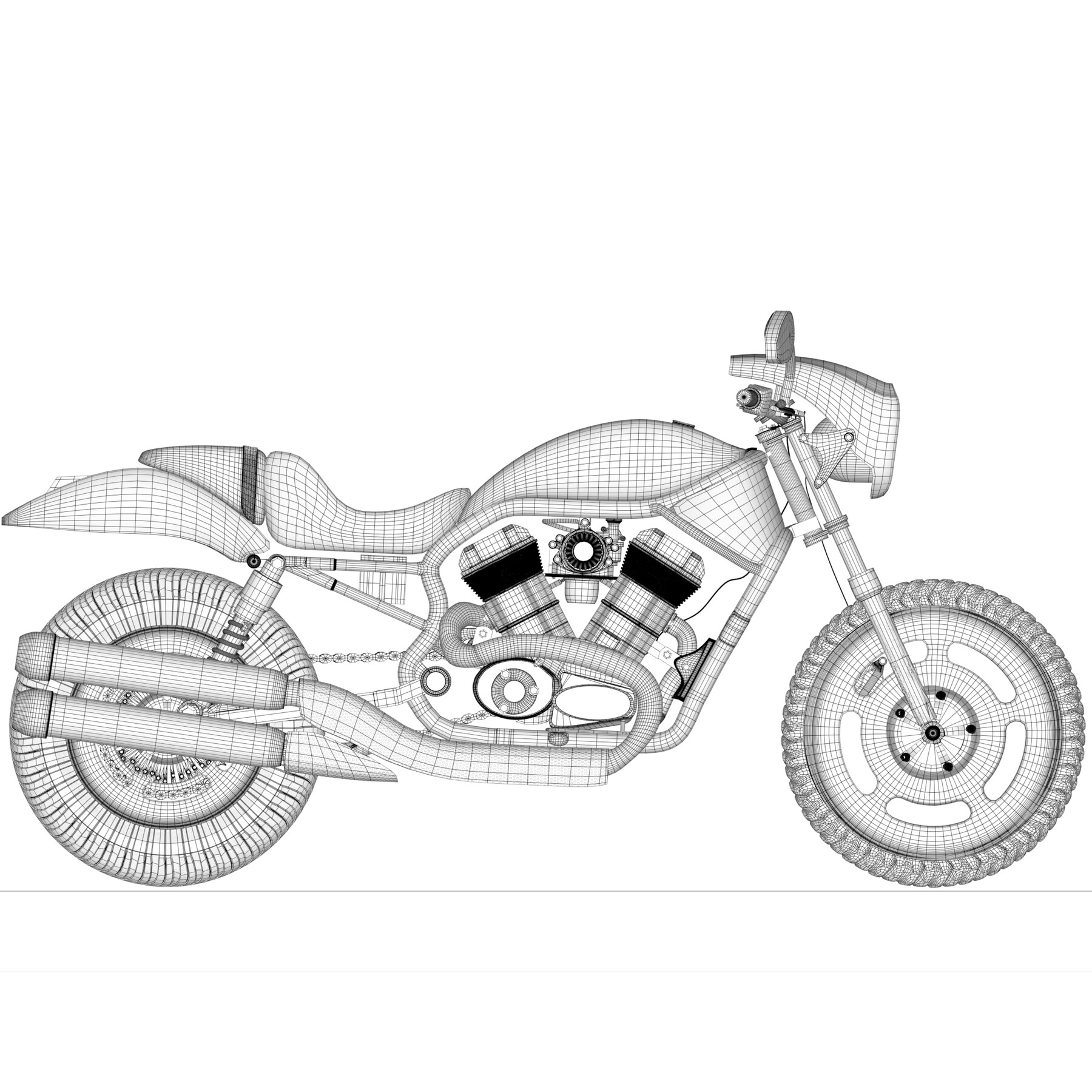 ArtStation - Chinese motorbike HD | Resources